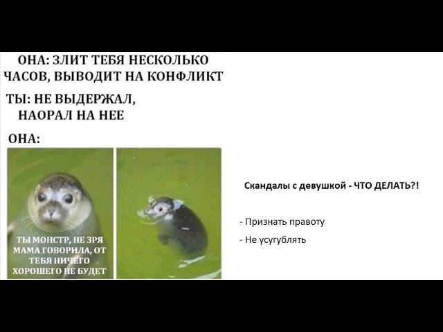 Скандал с девушкой - ЧТО ДЕЛАТЬ?!
