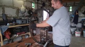 Как согнуть бэдлоки из шинки 4×40 ч.1