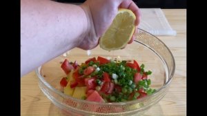 Картофельный салат с помидорами .. и салат и гарнир ?? ? АРАБСКАЯ КУХНЯ