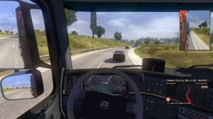 Euro Truck Simulator 2 - Gameplay  (driving Volvo FH16 Classic Globetrotter XL 2000 hp)