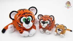 ? ТИГРЯТА (крючком) - игрушка, подвеска, брелок
