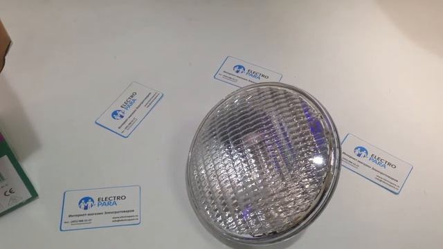 SYLVANIA PAR 56 300W 12V клеммы винтовые, обзор галогенной лампы смотреть онлайн