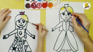 Рисуем принцессу