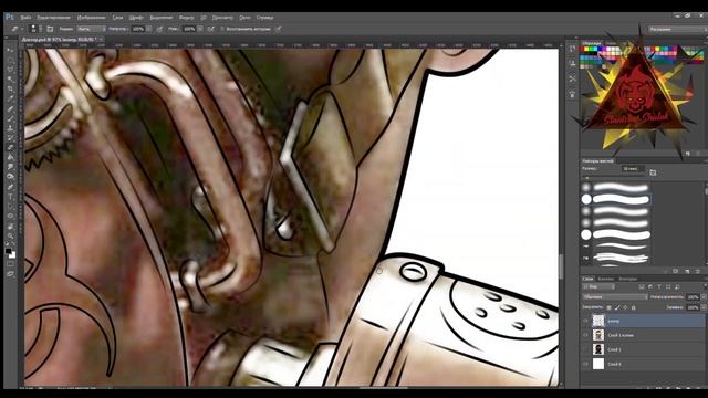 Доктор Дью. Художественная Иллюстрация. SpeedArt/Photoshop