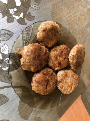 Котлеты из гречки,{Постное блюдо}