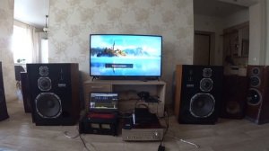 LUXMAN L-570z's Сравнение Technics SB-MX200D & YAMAHA - FX 3 часть 3