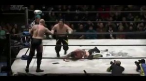 Michael Dante & Tommy End vs. Kankuro Hoshino & Masato Inaba (BJW 12.30.12)