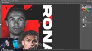 Cristiano Ronaldo için Futbolcu Poster Tasarımı Nasıl Yapılır? | Photoshop Dersleri
