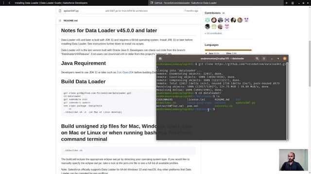 Get your Salesforce Dataloader to work on Linux смотреть онлайн