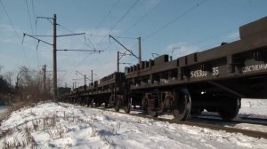 Соединённый грузовой поезд // ВЛ80С-1891/1187 и ВЛ80К-743