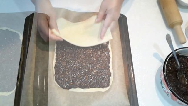 Пахлава с маком и орехами