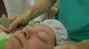 Гуаша массаж лица.