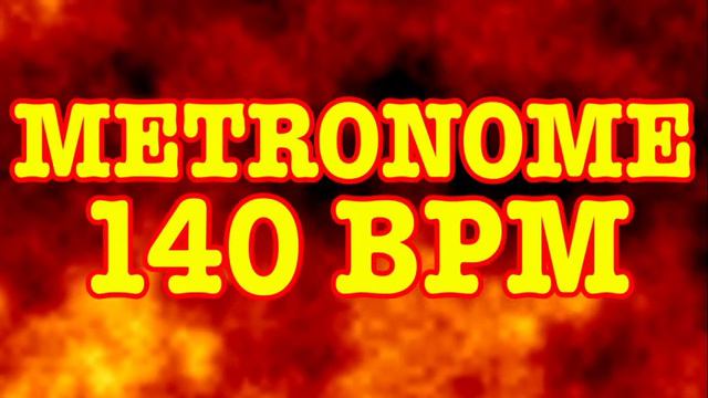 140 BPM Metronome - 10 Minute Metronome - 140BPM Click Track - 10 Minute Timer - Metrónomo 140 смотреть онлайн