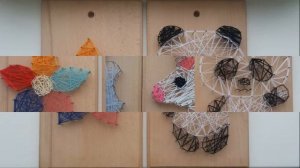 Поделки в технике "Стринг арт" (изонить) Гирсовская школа 6 класс