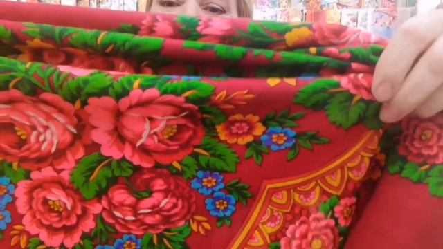 Матрёшка. Павловопосадские платки в Минске. Светлана