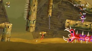 Rayman Legends зыбучие пески/quick sand золотая медаль/gold medal