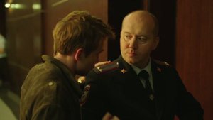 Гриша и Яковлев на этаже начальства.