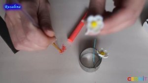 Серьги "Спелая вишня" * ПОЛИМЕРНАЯ ГЛИНА * МАСТЕР-КЛАСС * POLYMER CLAY