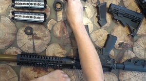 Китайский обвес для американской винтовки AR 15 ".22* caliber"