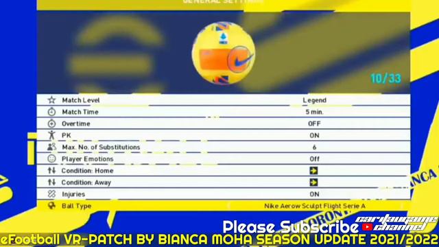 EFootball Pes 2022 VR-PATCH for PS3 by Bianca Moha Season Summer 2021/2022 смотреть онлайн