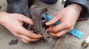 ремонт и установка тормозного поршня