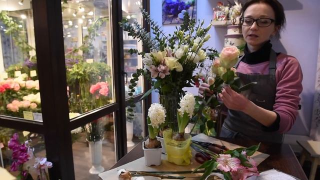 Букет невесты с ароматом гиацинтов и эвкалипта смотреть онлайн