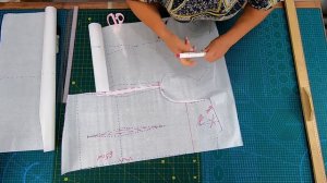 Оригинальная блуза из шифона. Моделирование блузы с защипами