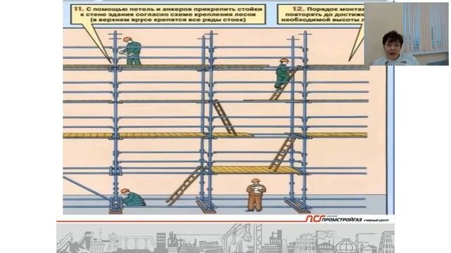 Монтажник строительных лесов