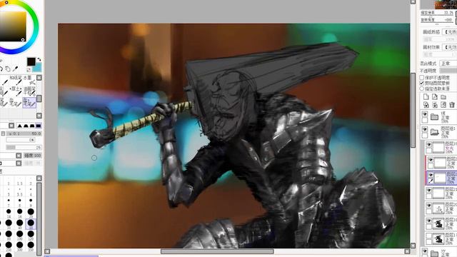 Speedpaint - Venom Berserker (Paint Tool SAI) смотреть онлайн