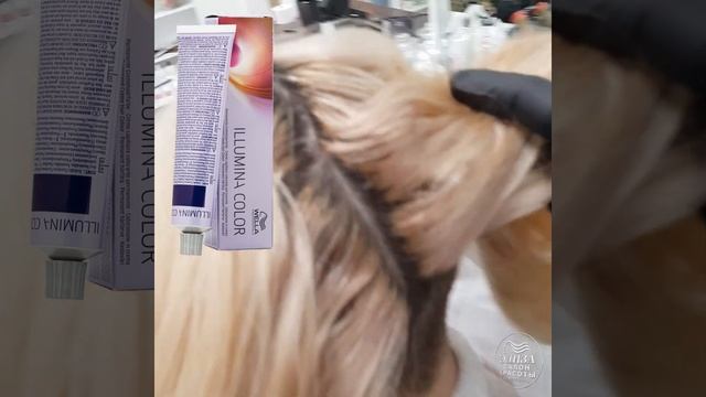 Окрашивание волос Wella Illumina Color