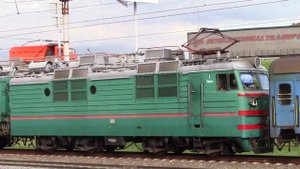 ВЛ80т-1024 с поездом 148 Киев — Одесса по эстакаде