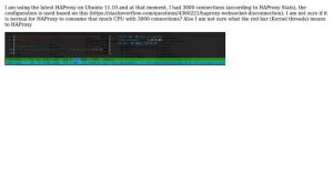 DevOps & SysAdmins: HAProxy uses 100% CPU