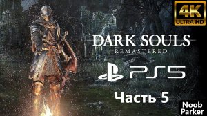 DARK SOULS REMASTERED PS5 4K прохождение часть 5