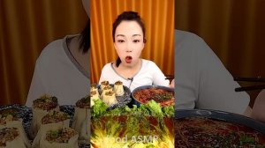 ASMR CHINESE FOOD MUKBANG EATING SHOW|소리좋은 여러가지 음식 먹방 모음이 팅쇼 리얼 사운드|超激辛の生タコ|กินหมูสามชั้นตุ่น#159