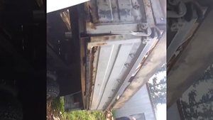Газель самосвал. Выгрузка  груза. Вместо НШ насос кондиционера. .