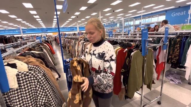 Влог Первый снег Новогодний шопинг в Америке Распаковка смотреть онлайн