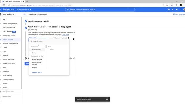 GCP Service Account creation & assigning Permissions смотреть онлайн