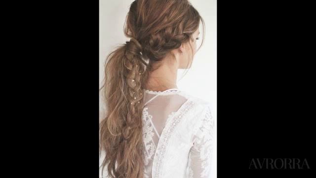 50 Идей, как сделать красивый хвост на длинные волосы смотреть онлайн