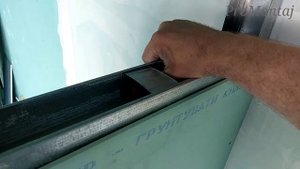 микро лайфхак для обшивки перегородочного профиля. Монтаж гипсокартона.