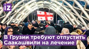 Акции за свободу Саакашвили прошли в городах Грузии / Известия
