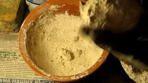 Замазка из мела и жидкого стекла