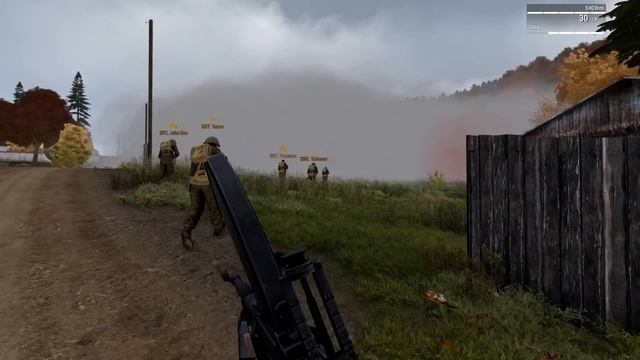 Canadian Bunker Defense 1945 - ARMA 3 Faces of War WW2 Mod - Bren Gunner Gameplay смотреть онлайн