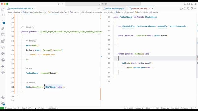 08 Sending Email to Customer with Testing | Laravel TDD e-commerce in Bangla | Laravel TDD Develop