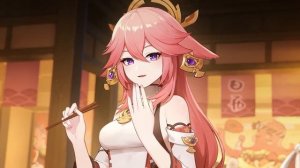 «Пристрастия Кицунэ» — Яэ Мико  | Genshin Impact | Русский дубляж