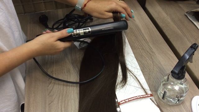 Выпрямление термостойких волос смотреть онлайн