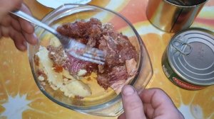 Армейская тушёнка и тушёнка великолукский мясокомбинат сравнение