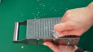 Терка как новая: точим фольгой за секунды