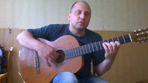 Уроки гитары.Красивая мелодия-Маленькая арфистка