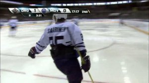 Медвешчак дважды реализует удаление Кришьяниса / Medvescak scores 2 on Redlihs major