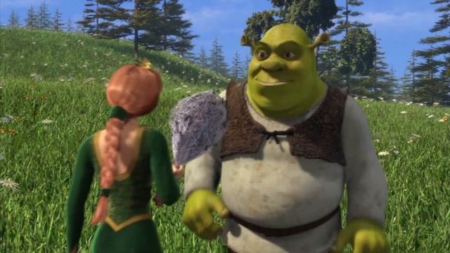 Шрек и Фиона влюбились, музыкальный момент | EELS - My Beloved Monster смотреть онлайн